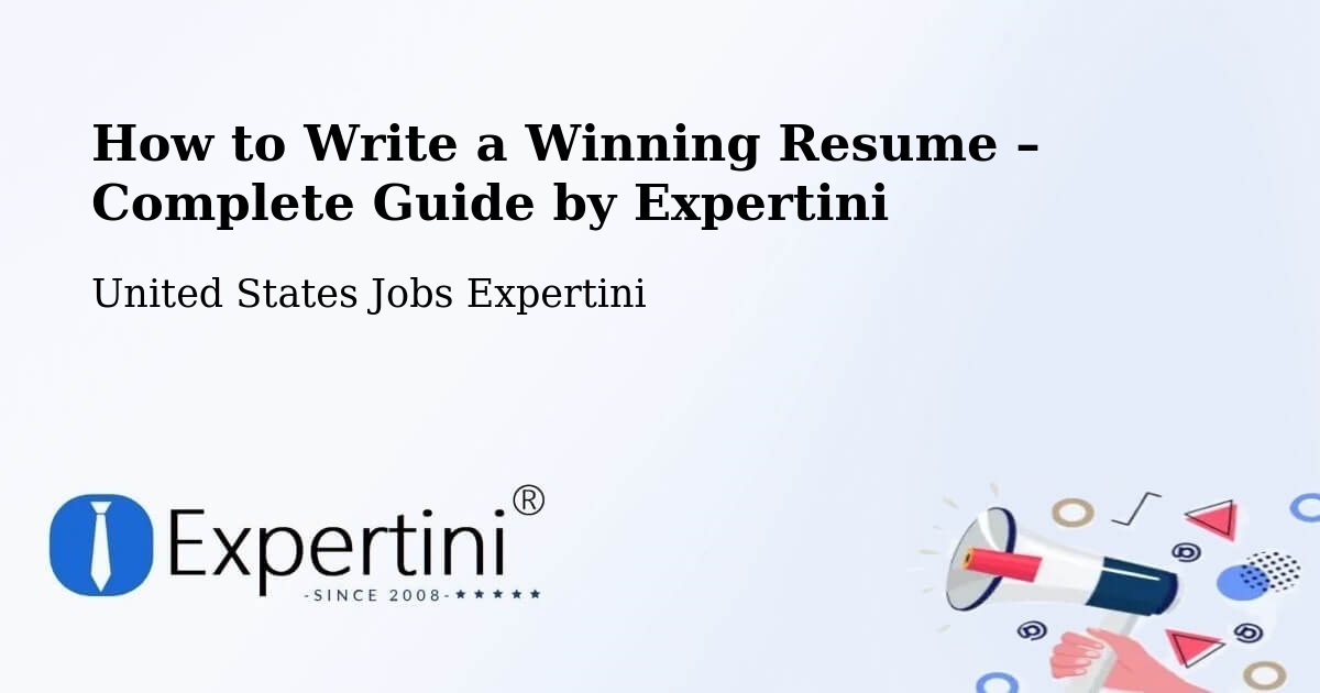 Resume Writing Guide for Job Seekers – Cleburne County - Cleburne County, United States Jobs Expertini